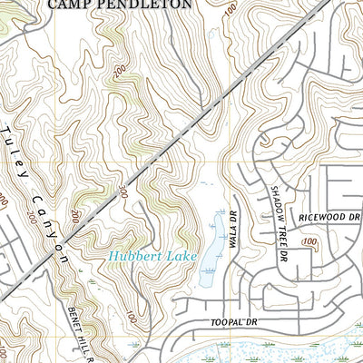 United States Geological Survey San Luis Rey, CA (2022, 24000-Scale) digital map