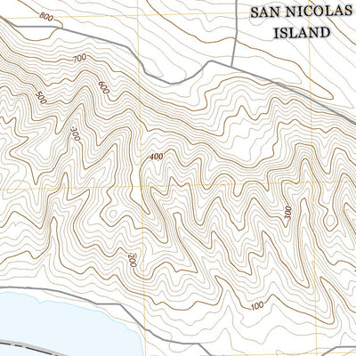 United States Geological Survey San Nicolas Island, CA (2021, 24000-Scale) digital map