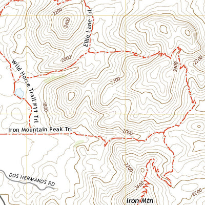 United States Geological Survey San Vicente Reservoir, CA (2021, 24000-Scale) digital map