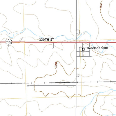 United States Geological Survey Sanborn, IA (2022, 24000-Scale) digital map