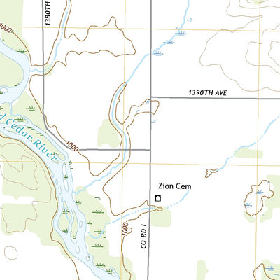 United States Geological Survey Sand Creek, WI (2022, 24000-Scale) digital map