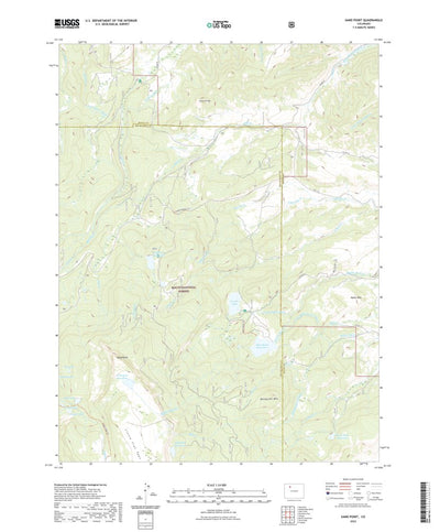 United States Geological Survey Sand Point, CO (2022, 24000-Scale) digital map