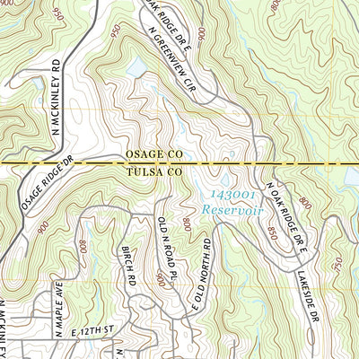 United States Geological Survey Sand Springs, OK (2022, 24000-Scale) digital map