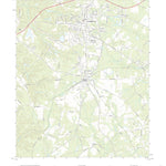 United States Geological Survey Sandersville, GA (2020, 24000-Scale) digital map