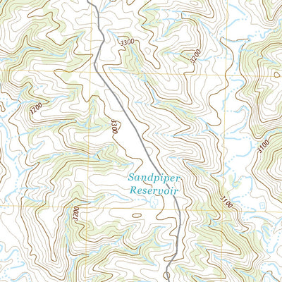 United States Geological Survey Sandpiper Reservoir, MT (2020, 24000-Scale) digital map