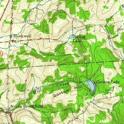 United States Geological Survey Sangerfield, NY (1943, 62500-Scale) digital map