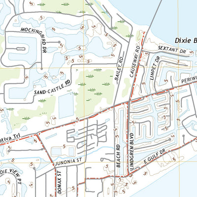 United States Geological Survey Sanibel, FL (2021, 24000-Scale) digital map