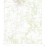 United States Geological Survey Santa Anna, TX (2022, 24000-Scale) digital map