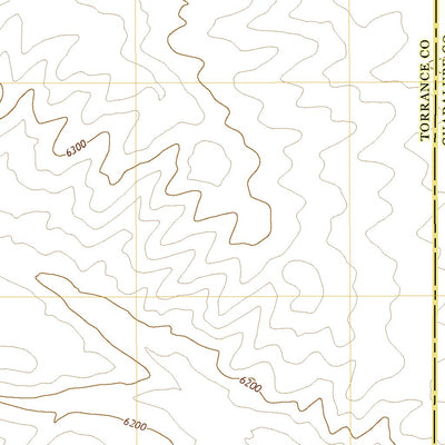 United States Geological Survey Santa Barbara Lake, NM (2020, 24000-Scale) digital map