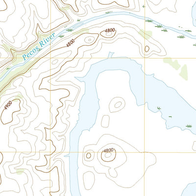 United States Geological Survey Santa Rosa Lake, NM (2020, 24000-Scale) digital map