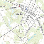 United States Geological Survey Sardis, GA (2020, 24000-Scale) digital map