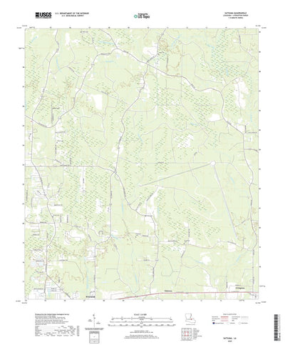 United States Geological Survey Satsuma, LA (2020, 24000-Scale) digital map