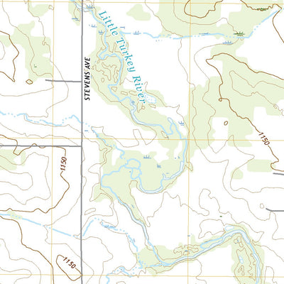 United States Geological Survey Saude, IA (2022, 24000-Scale) digital map