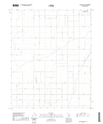 United States Geological Survey Sausalito School, CA (2021, 24000-Scale) digital map