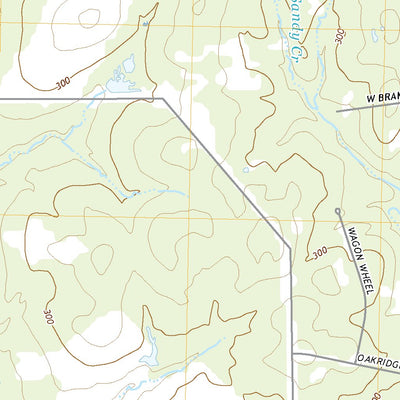 United States Geological Survey Sawmill Branch, TX (2022, 24000-Scale) digital map