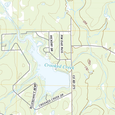 United States Geological Survey Sawmill Branch, TX (2022, 24000-Scale) digital map