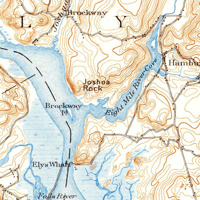United States Geological Survey Saybrook, CT (1893, 62500-Scale) digital map