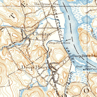 United States Geological Survey Saybrook, CT (1893, 62500-Scale) digital map