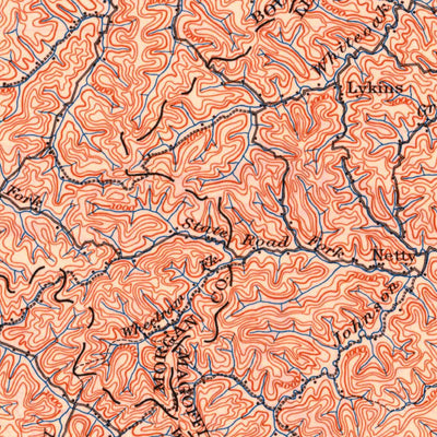 United States Geological Survey Saylersville, KY (1889, 125000-Scale) digital map