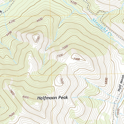 United States Geological Survey Scapegoat Mountain, MT (2020, 24000-Scale) digital map