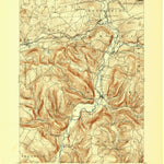 United States Geological Survey Schoharie, NY (1900, 62500-Scale) digital map