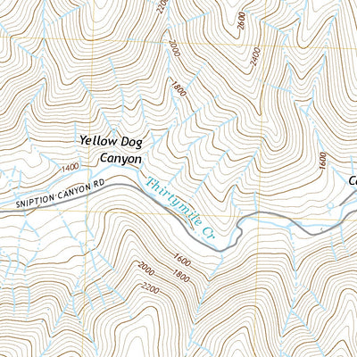 United States Geological Survey Schott Canyon, OR (2020, 24000-Scale) digital map