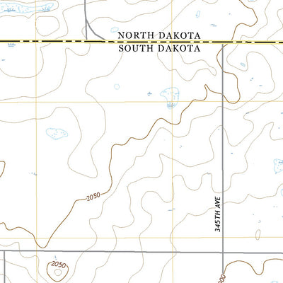 United States Geological Survey Schumacher Lake NE, SD (2021, 24000-Scale) digital map