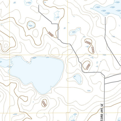 United States Geological Survey Schumacher Lake NE, SD (2021, 24000-Scale) digital map