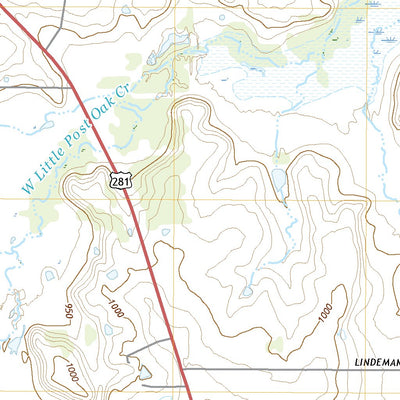 United States Geological Survey Scotland, TX (2022, 24000-Scale) digital map