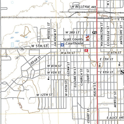 United States Geological Survey Scott City, KS (2022, 24000-Scale) digital map