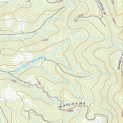 United States Geological Survey Scotts Valley, OR (2020, 24000-Scale) digital map
