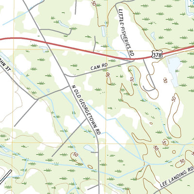 United States Geological Survey Scranton, SC (2020, 24000-Scale) digital map