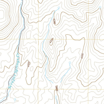 United States Geological Survey Scraper Springs, NV (2021, 24000-Scale) digital map