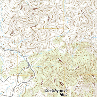United States Geological Survey Scratchgravel Hills, MT (2020, 24000-Scale) digital map