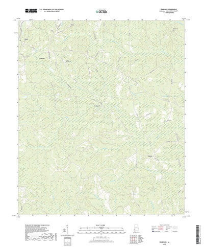 United States Geological Survey Seaboard, AL (2020, 24000-Scale) digital map