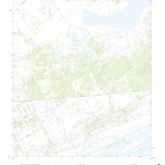 United States Geological Survey Seadrift NE, TX (2022, 24000-Scale) digital map