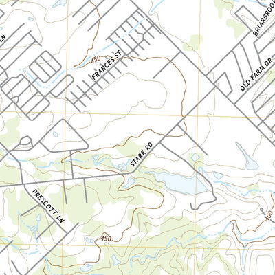 United States Geological Survey Seagoville, TX (2022, 24000-Scale) digital map