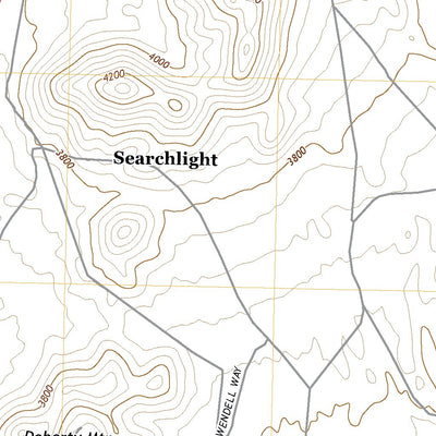 United States Geological Survey Searchlight, NV (2021, 24000-Scale) digital map
