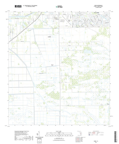United States Geological Survey Sears, FL (2021, 24000-Scale) digital map