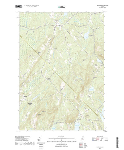 United States Geological Survey Searsmont, ME (2021, 24000-Scale) digital map