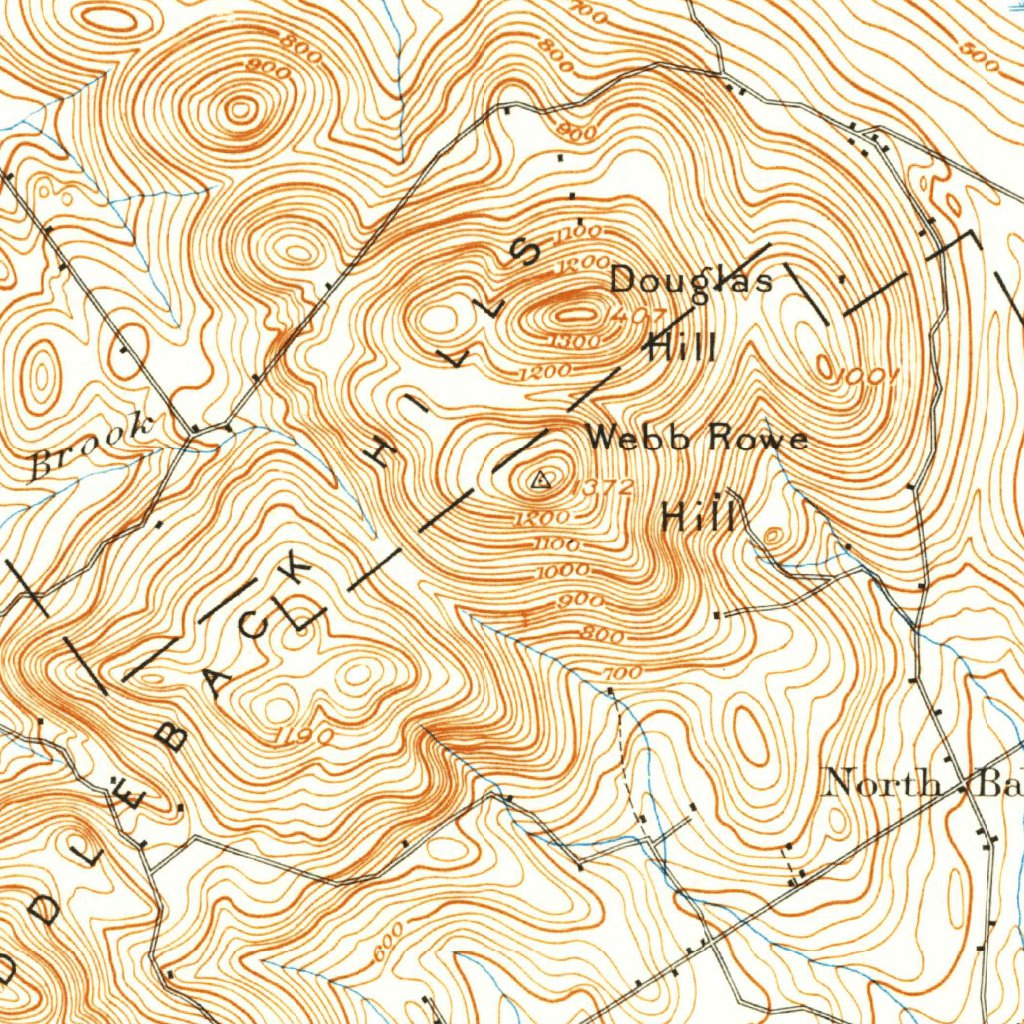Sebago Lake, ME (1896, 62500-Scale) Map by United States Geological ...