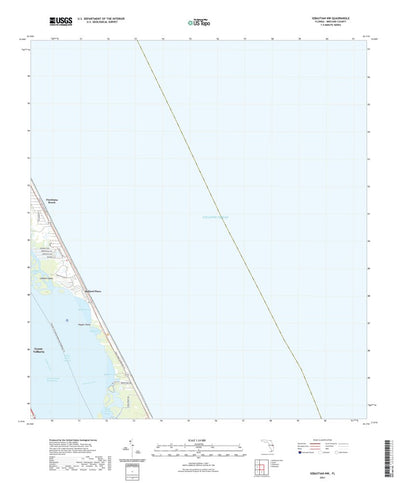 United States Geological Survey Sebastian NW, FL (2021, 24000-Scale) digital map