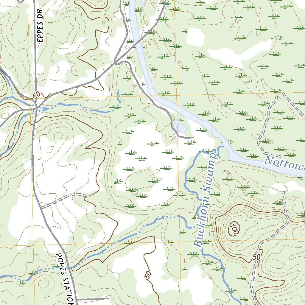 Sebrell, VA (2022, 24000-Scale) Map by United States Geological Survey ...