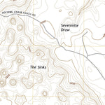 United States Geological Survey Second Knolls, AZ (2021, 24000-Scale) digital map