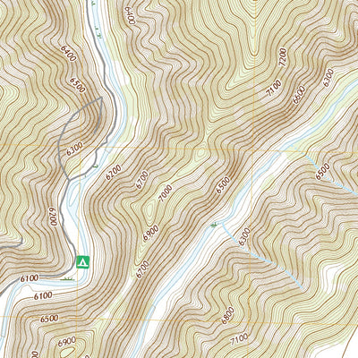 United States Geological Survey Secret Canyon, CO (2022, 24000-Scale) digital map