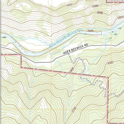 United States Geological Survey Secret Spring Mountain, CA (2022, 24000-Scale) digital map