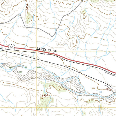United States Geological Survey Sedalia, CO (2022, 24000-Scale) digital map