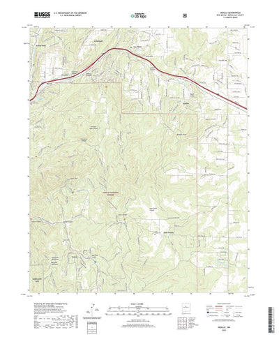 United States Geological Survey Sedillo, NM (2020, 24000-Scale) digital map