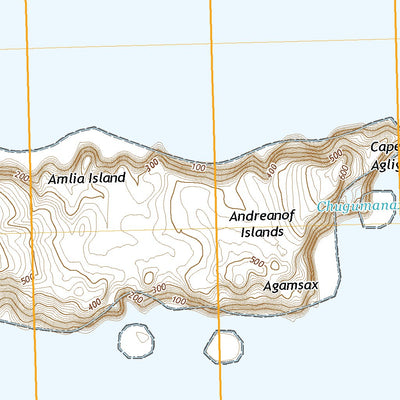 United States Geological Survey Seguam C-3 SW, AK (2021, 25000-Scale) digital map