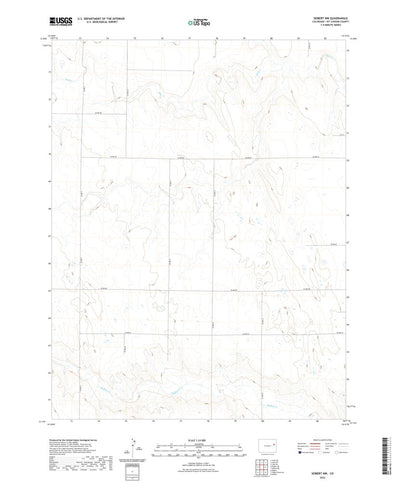 United States Geological Survey Seibert NW, CO (2022, 24000-Scale) digital map